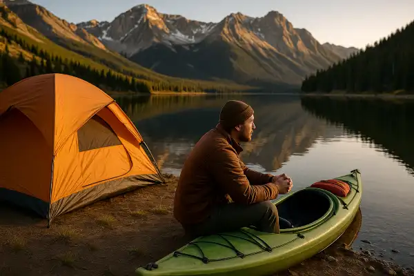 Where can you kayak camp in Colorado
